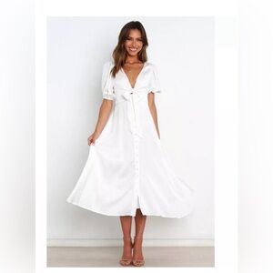 Petal + Pup white dress NWOT